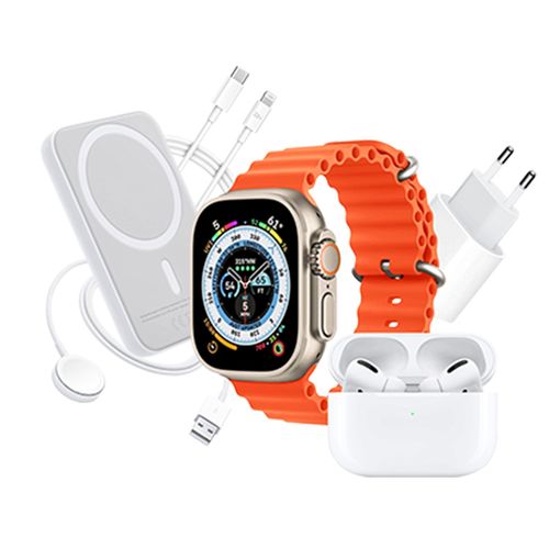 X8 Smart Watch with Power Bank and Wireless Earphone